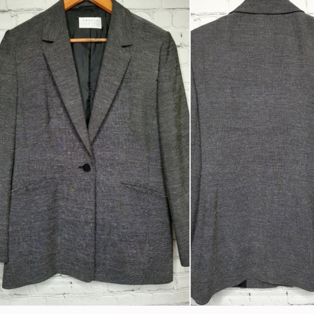 Precis Petite long jacket blazer size 12
